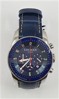 Orologio Locman Uomo in Titanio 04500BLFWRBPSB - 04500BLFWRBPSB